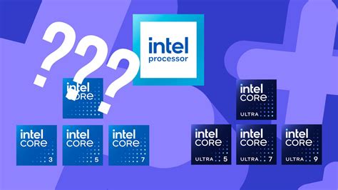 why intel processors named as 3 5 7 i mean odd numbers but not .